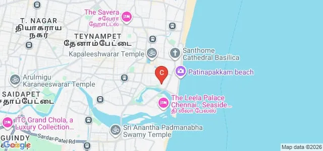 All India Institute of Management Studies, Chennai Map
