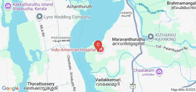 BCF College of Nursing, Kottayam Map