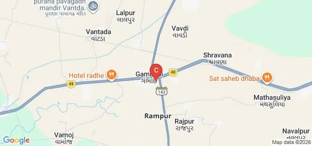 Government Arts and Commerce College, Gambhoi Map