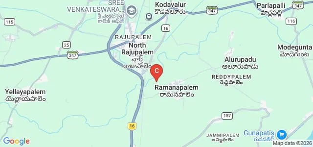 Audisankara College of Engineering and Technology, Kodavalur Map