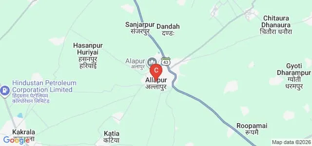 Atmaram Mahavidyalaya, Budaun Map