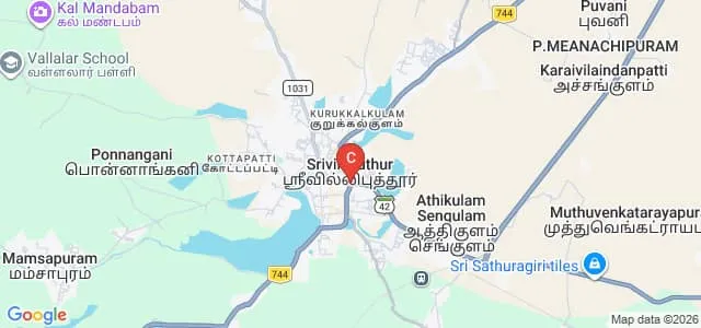 Arulmigu Kalasalingam College of Education, Krishnankoil Map
