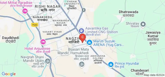 Mahakal Institute of Technology and Science, Ujjain Map