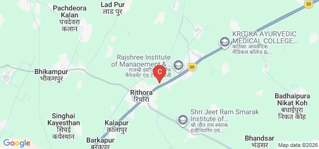 Mascot College of Education, Bareilly Map