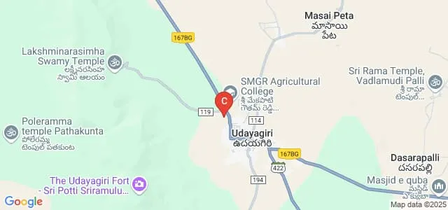 MRR Government Degree College, Udayagiri Map