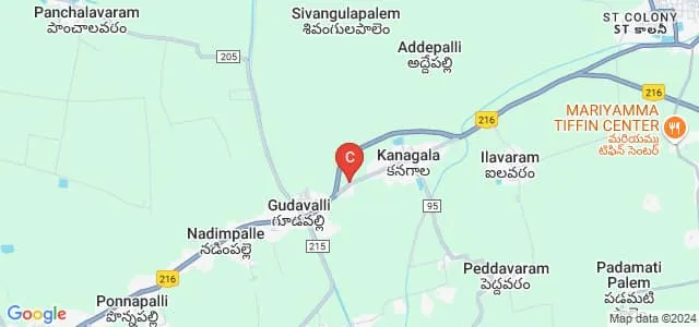 HMKS and MGS College of Engineering, Kanagala Map