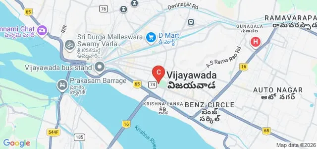 Nalanda Degree College, Vijayawada Map