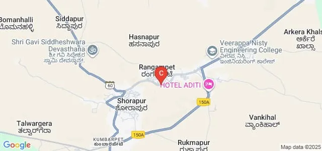 Arundhati College of Law, Shorapur Map