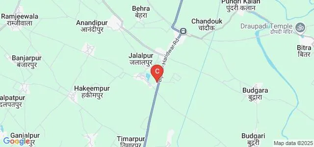 RPS Kanya Mahavidyalaya, Bijnor Map