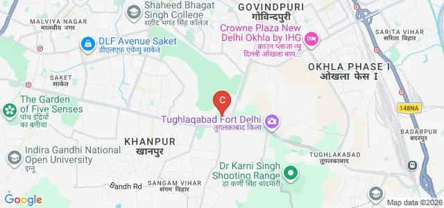Hamdard Institute of Medical Sciences and Research, New Delhi Map