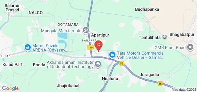 Panchagarh Somanath Singh Jagadev Degree Mahavidyalaya, Angul Map