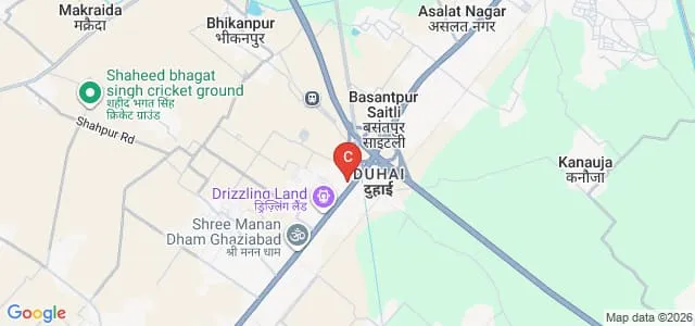 Adhunik Institute of Education and Research, Meerut Map