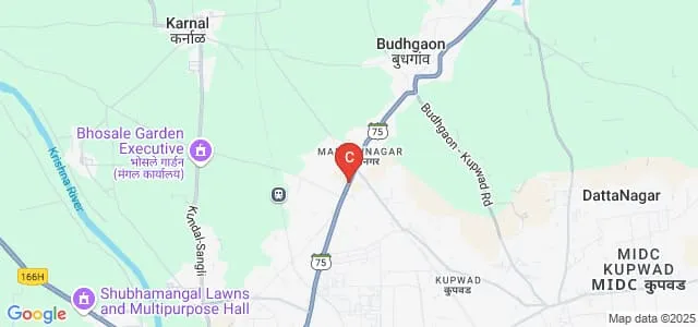 Padmini College of Pharmacy, Sangli Map