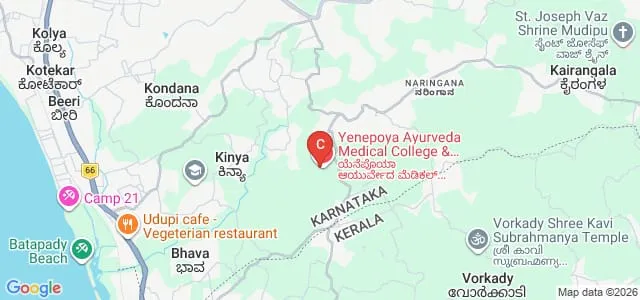 Yenepoya Homeopathic Medical College and Hospital, Mangaluru Map
