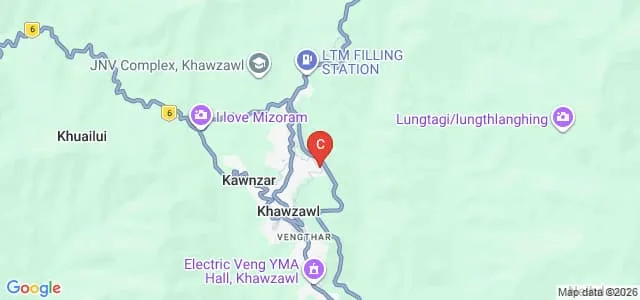 Government Khawzawl College, Khawzawl Map