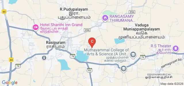 Dr Hahnemann Homoeopathy Medical College and Research Centre, Namakkal Map
