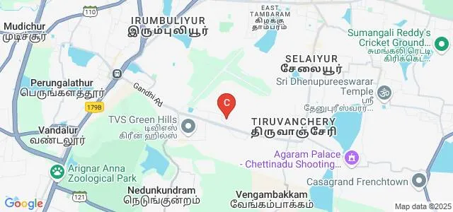 GKM College of Engineering and Technology, Chennai Map
