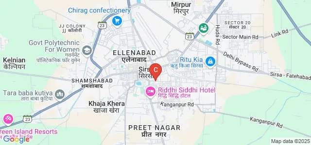 Shah Satnam Ji Girls College, Sirsa Map