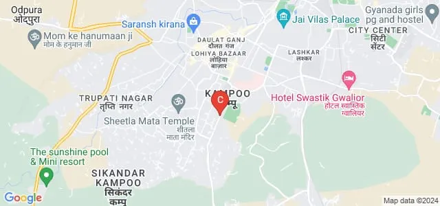 Abhishek Institute of Professional Studies, Gwalior Map
