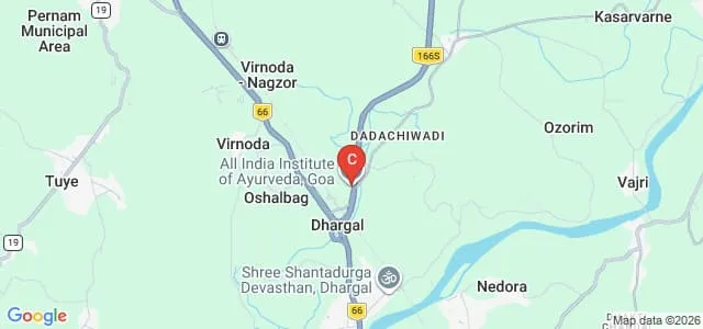 All India Institute of Ayurveda, Goa Map