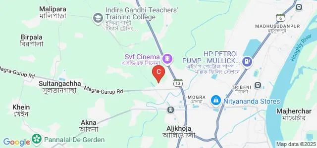 Abacus Institute of Engineering and Management, Hooghly Map