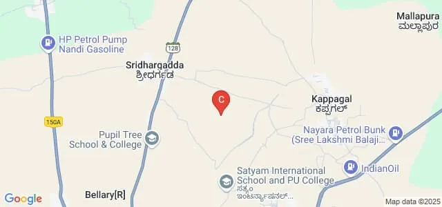 Sree Guru Thipperudra College, Bellary Map