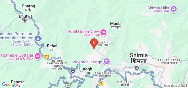 University Institute of Technology, Shimla Map