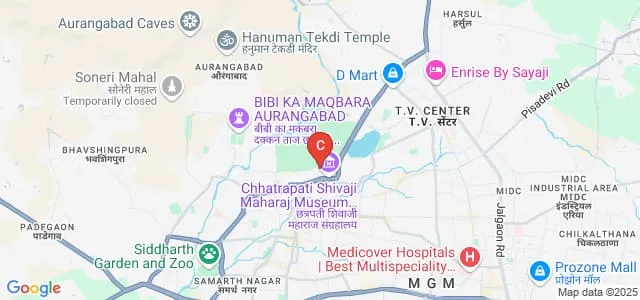 Government College of Arts and Science, Aurangabad Map