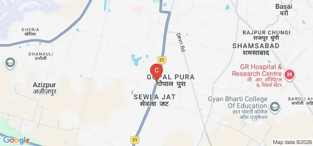 Swaraj College of Education, Agra Map