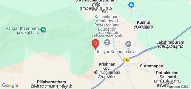 Arulmigu Kalasalingam Polytechnic College, Srivilliputtur Map