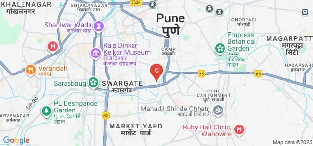 MA Rangoonwala College of Physiotherapy and Research, Pune Map