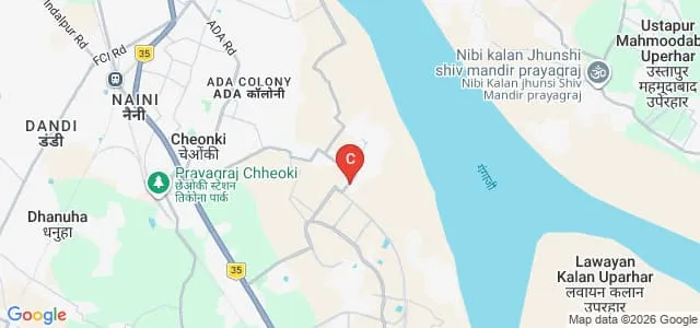 RK College of Pharmacy, Prayagraj Map