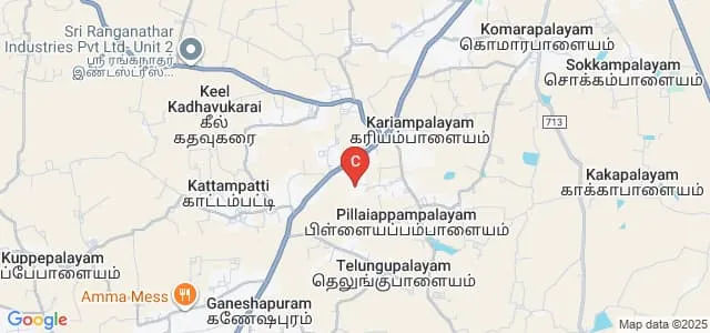 Sasurie College of Engineering, Tirupur Map