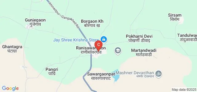 Punyashlok Ahilyadevi Holkar Mahavidyalaya, Ranisawargaon Map
