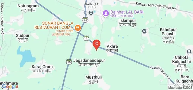 Raja Rammohan Roy College of Education, Burdwan Map