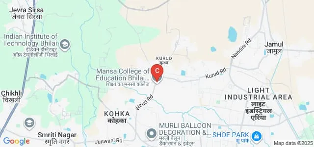 Mansa Polytechnic, Bhilai Map