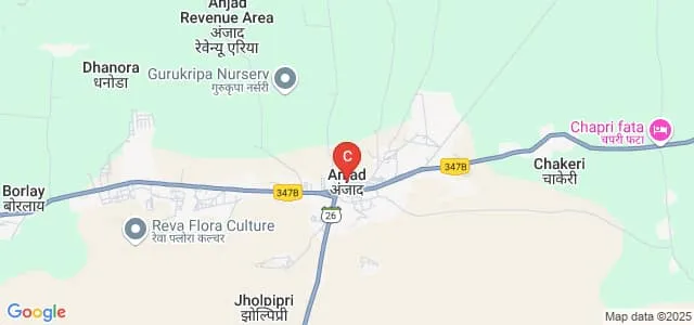 Government Degree College, Anjad Map