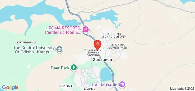 Sunabeda Women's Degree College, Sunabeda Map