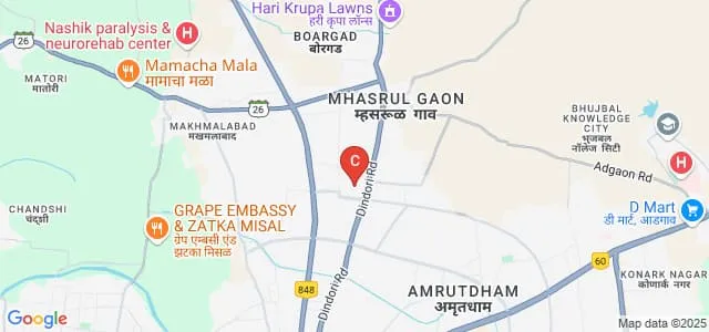 Pune Vidhyarthi Griha's College of Engineering, Nashik Map