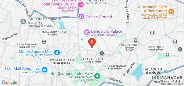 GEMS B School, Bengaluru Map