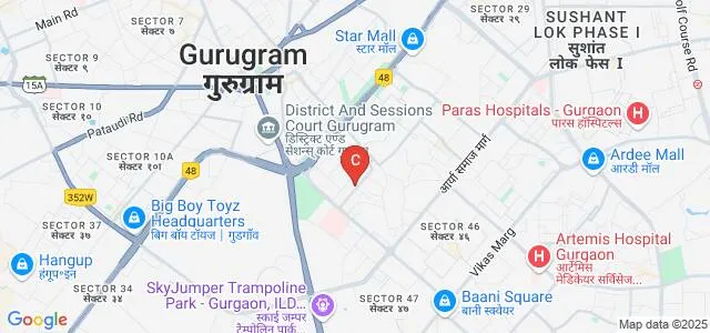 FORE Academy of Management Education, Gurugram Map