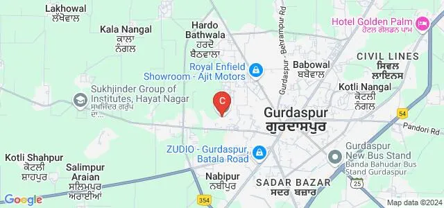 Golden Institute of Management and Technology, Gurdaspur Map