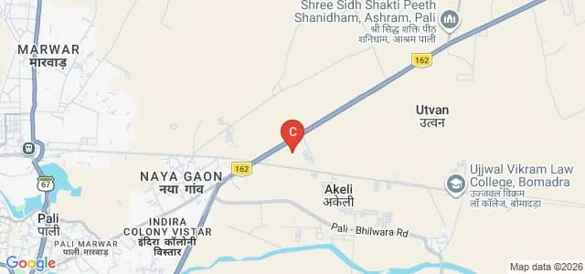 Marwar Shikshak Prashikshan Mahavidyalaya, Pali Map