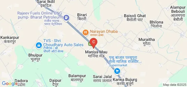 RS Degree College, Maniyamau Map