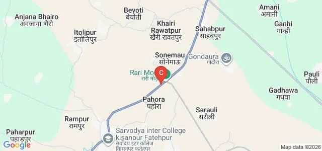 Th Jageswar Singh Manmohan Singh Degree College, Fatehpur Map