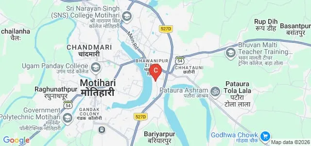 Dr SK Sinha Women's College, Motihari Map