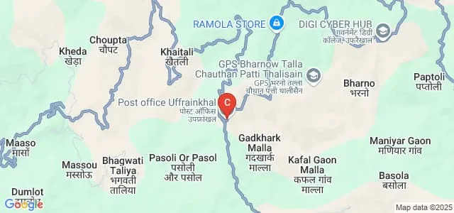 Government Degree College, Uffrainkhal Map