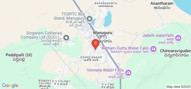 Government Degree College, Manuguru, Khammam Map