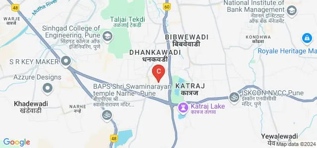 Sarhad Law School, Pune Map