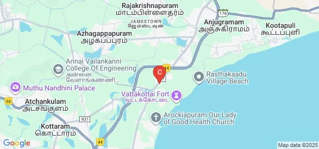 Manonmaniam Sundaranar University Constituent College of Arts and Science, Kanyakumari Map